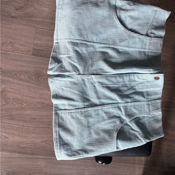 Men's Blue Striped Shorts - Picture 2 of 2